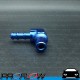 PROFLOW 90 Degree 5/16" Barb To 1/8" NPT Fitting Adaptor Blue