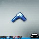 PROFLOW 90 Degree 3/8" Barb To 1/4" NPT Fitting Adaptor Blue