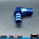 PROFLOW 90 Degree 3/8" Barb To 3/8" NPT Fitting Adaptor Blue