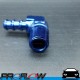 PROFLOW 90 Degree 3/8" Barb To 3/8" NPT Fitting Adaptor Blue