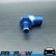 PROFLOW 90 Degree 3/8" Barb To 1/2" NPT Fitting Adaptor Blue