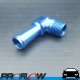 PROFLOW 90 Degree 5/8" Barb To 1/2" NPT Fitting Adaptor Blue