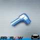 PROFLOW 90 Degree 5/8" Barb To 1/2" NPT Fitting Adaptor Blue