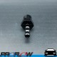 PROFLOW Straight 1/4" Barb To 1/4" NPT Fitting Adaptor Black