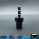 PROFLOW Straight 1/4" Barb To 1/4" NPT Fitting Adaptor Black