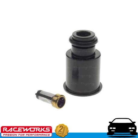 RACEWORKS 4pk Fuel Injector Extension Short -> 3/4 14mm-11mm