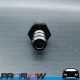 PROFLOW Straight 3/8" Barb To 3/8" NPT Fitting Adaptor Black