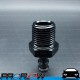 PROFLOW Straight 3/8" Barb To 1/2" NPT Fitting Adaptor Black