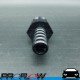 PROFLOW Straight 1/2" Barb To 3/4" NPT Fitting Adaptor Black