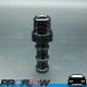 PROFLOW Straight 1/2" Barb To 3/8" NPT Fitting Adaptor Black