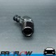 PROFLOW 45 Degree 3/8" Barb To 3/8" NPT Fitting Adaptor Black