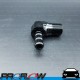 PROFLOW 90 Degree 5/16" Barb To 3/8" NPT Fitting Adaptor Black