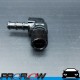 PROFLOW 90 Degree 5/16" Barb To 3/8" NPT Fitting Adaptor Black