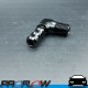 PROFLOW 90 Degree 3/8" Barb To 1/4" NPT Fitting Adaptor Black