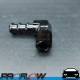 PROFLOW 90 Degree 3/8" Barb To 1/4" NPT Fitting Adaptor Black