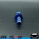 PROFLOW Straight 5/16" Barb To 1/4" NPT Fitting Adaptor Blue