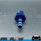 PROFLOW Straight 5/16" Barb To 3/8" NPT Fitting Adaptor Blue