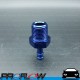 PROFLOW Straight 5/16" Barb To 3/8" NPT Fitting Adaptor Blue