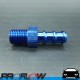 PROFLOW Straight 3/8" Barb To 1/4" NPT Fitting Adaptor Blue