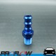 PROFLOW Straight 3/8" Barb To 1/4" NPT Fitting Adaptor Blue