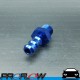 PROFLOW Straight 3/8" Barb To 3/8" NPT Fitting Adaptor Blue