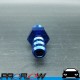 PROFLOW Straight 3/8" Barb To 3/8" NPT Fitting Adaptor Blue