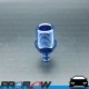 PROFLOW Straight 3/8" Barb To 1/2" NPT Fitting Adaptor Blue