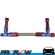 PROFLOW Holley 4150 Carburettor Fuel Line Kit AN -8 (AN8) 241mm Red / Blue