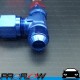 PROFLOW Holley 3310 750 CFM Vac Secondaries Carb Fuel Line Kit Blue/Red AN -8 220mm