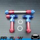 PROFLOW Holley 3310 750 CFM Vac Secondaries Carb Fuel Line Kit Blue/Red AN -8 220mm