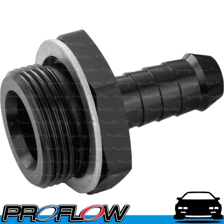 PROFLOW Holley Inlet Feed Black Barb 1/2"