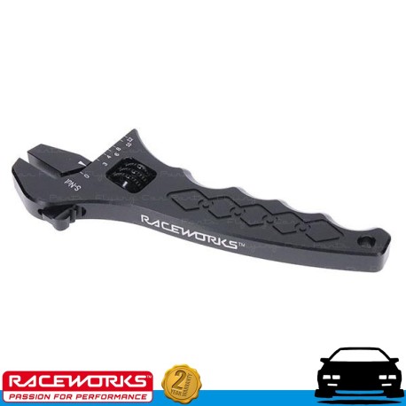 RACEWORKS Adjustable AN Shifter Shifting Spanner Wrench AN3 3AN to AN12 12AN