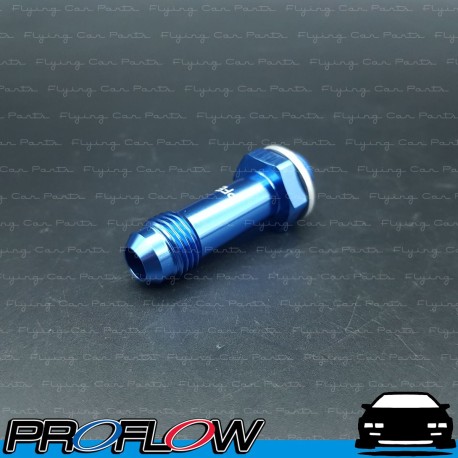 PROFLOW Holley / Demon Inlet Feed 9/16" x 24 2" AN -6 Blue