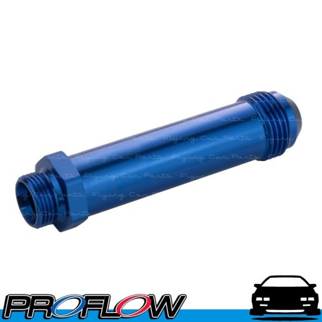 PROFLOW Holley / Demon Inlet Feed 9/16" x 24 Long AN -8 Blue