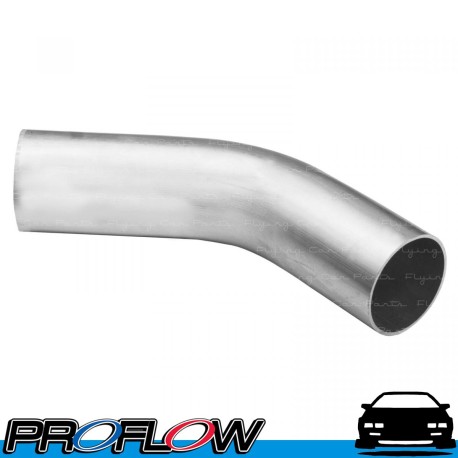 PROFLOW Aluminium Intake Intercooler Tubing Pipe 1" 45 Degree Elbow