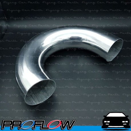 PROFLOW Aluminium Intake Intercooler Tubing Pipe 3.50" 180 Degree Elbow