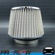 PROFLOW Cone Pod Air Filter Cleaner 100mm (4") Neck 100mm Long Chrome