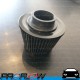 PROFLOW Cone Pod Air Filter Cleaner 63.5mm (2.5") Neck 100mm Long Black