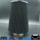 PROFLOW Cone Pod Air Filter Cleaner 76mm (3") Neck 190mm Long Black