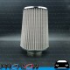 PROFLOW Cone Pod Air Filter Cleaner 76mm (3") Neck 190mm Long Chrome