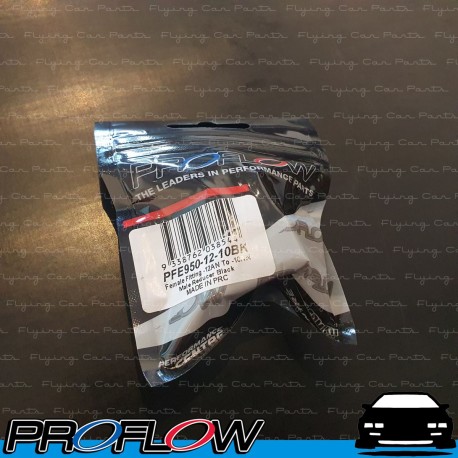 PROFLOW Female To Male AN Reducer Black AN -12 (AN12) AN -10 (AN10)