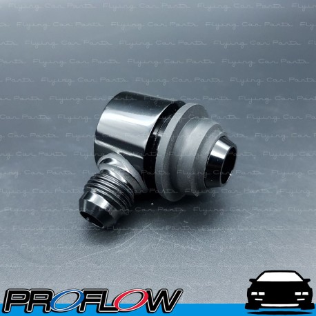 PROFLOW Brake Booster One Way Check Valve Adaptor -06AN Black