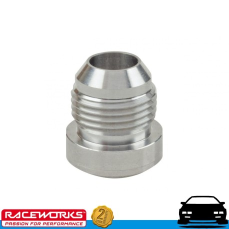 RACEWORKS AN10 10AN Aluminium Weld On Fitting Fuel Oil E85 Diesel