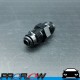 PROFLOW Power Steering Bump Tube Adapter Black M14x1.5 to AN -6 (AN6)