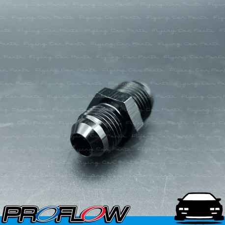 PROFLOW Power Steering Bump Tube Adapter Black M16x1.5 to AN -6 (AN6)