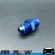 PROFLOW Power Steering Bump Tube Adapter Blue M16x1.5 to AN -6 (AN6)