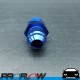 PROFLOW Power Steering Bump Tube Adapter Blue M16x1.5 to AN -6 (AN6)