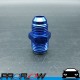 PROFLOW Power Steering Bump Tube Adapter Blue M16x1.5 to AN -6 (AN6)