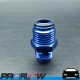 PROFLOW Power Steering Bump Tube Adapter Blue M16x1.5 to AN -6 (AN6)