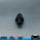 PROFLOW Male AN To NPT Adaptor Fitting AN -3 (AN3) 1/16" NPT Straight Black